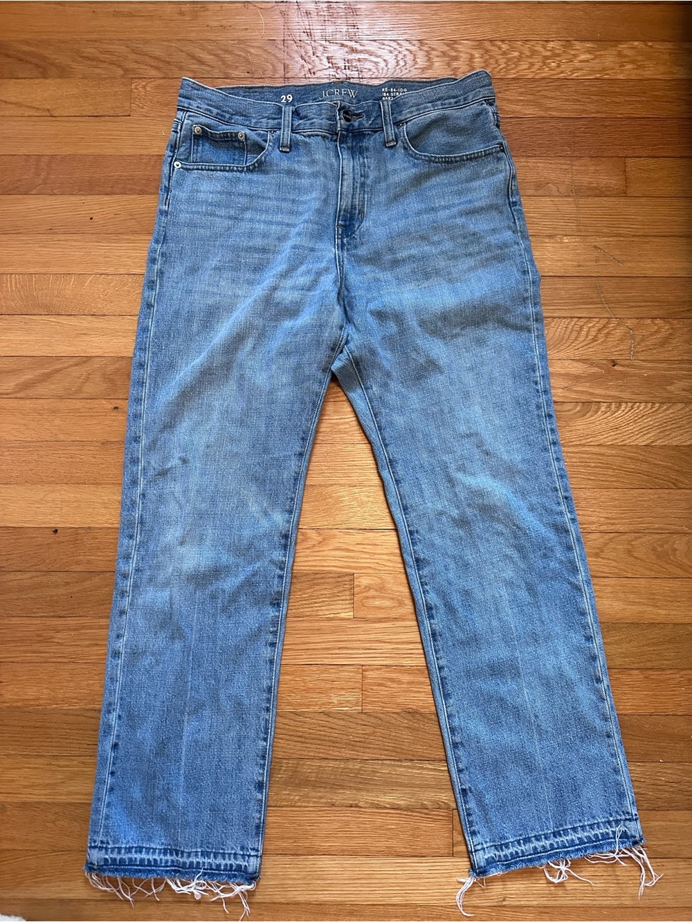 J. Crew women’s Medium Wash Straight Jeans